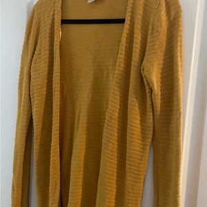 Cardigan jaune